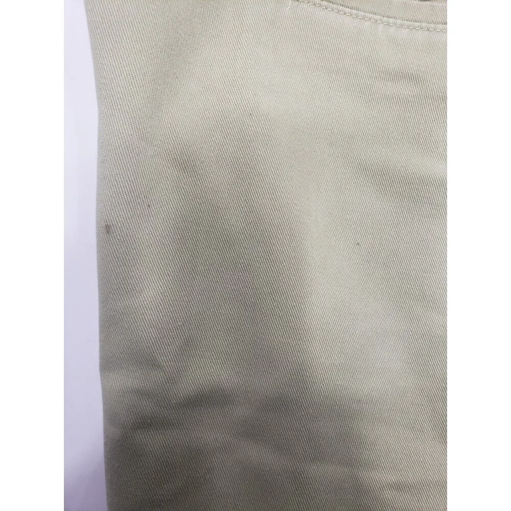 Lee Men’s Khaki Extreme Motion Flat Front Relaxed Taper Pants Size 40X30